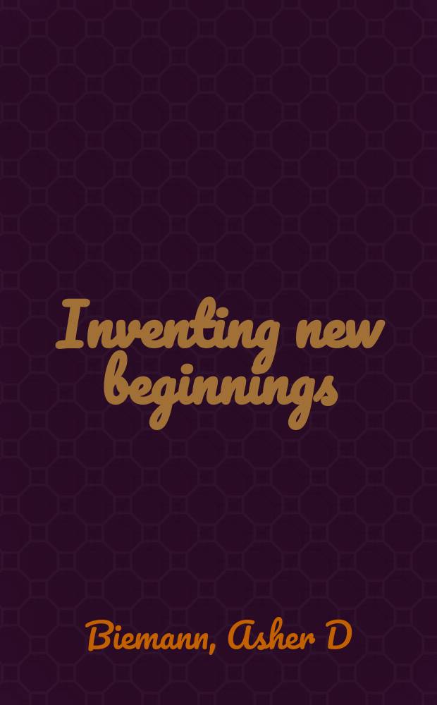 Inventing new beginnings : on the idea of Renaissance in modern Judaism = Изобретая новые начинания