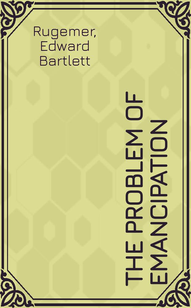 The problem of emancipation : the Caribbean roots of the American Civil War = Проблемы эмансипации: карибские корни американской гражданской войны
