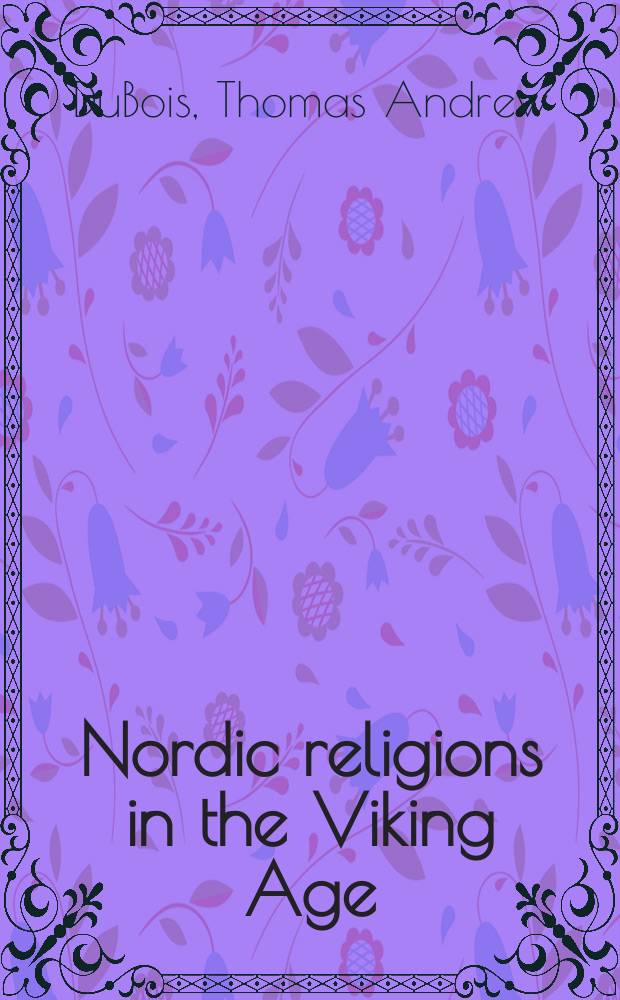 Nordic religions in the Viking Age = Северные религии в век викингов