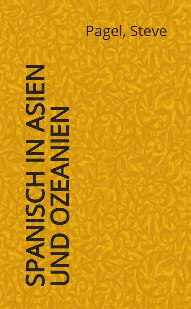 Spanisch in Asien und Ozeanien = Испанский язык в Азии и Океании