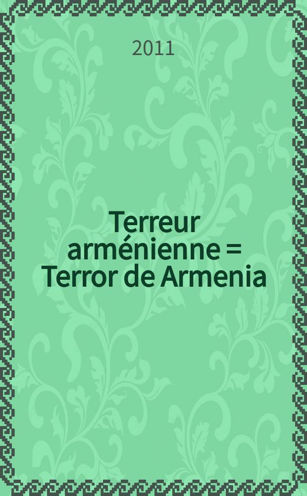 Terreur arménienne = Terror de Armenia