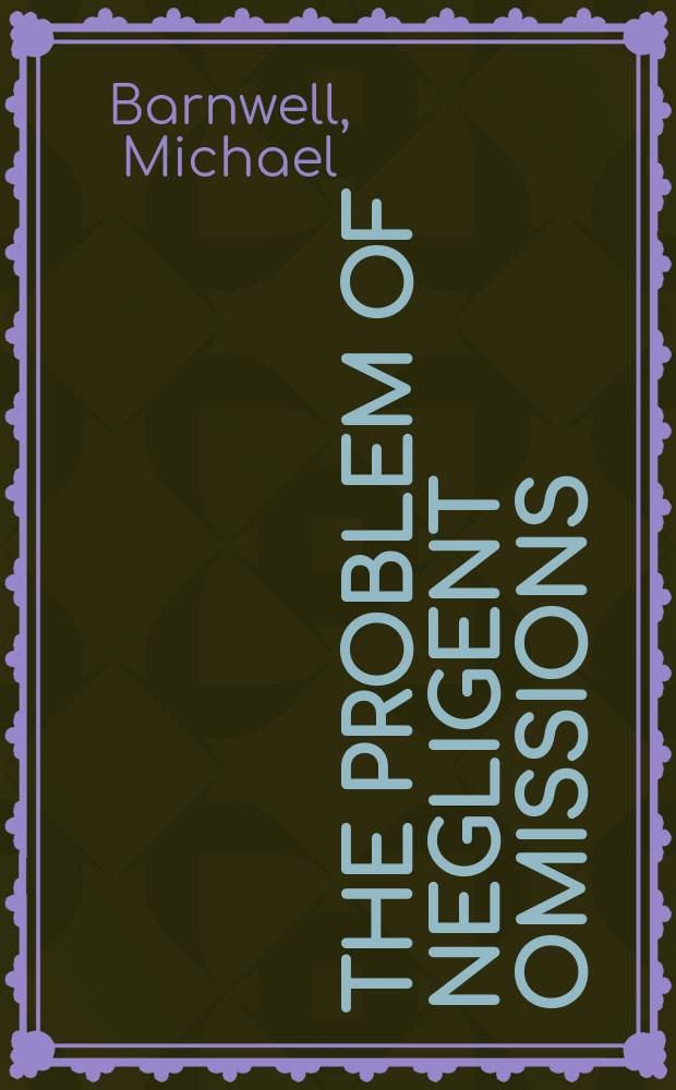 The problem of negligent omissions : medieval action theories to the rescue = Проблема небрежных оплошностей