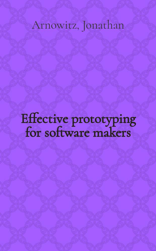 Effective prototyping for software makers