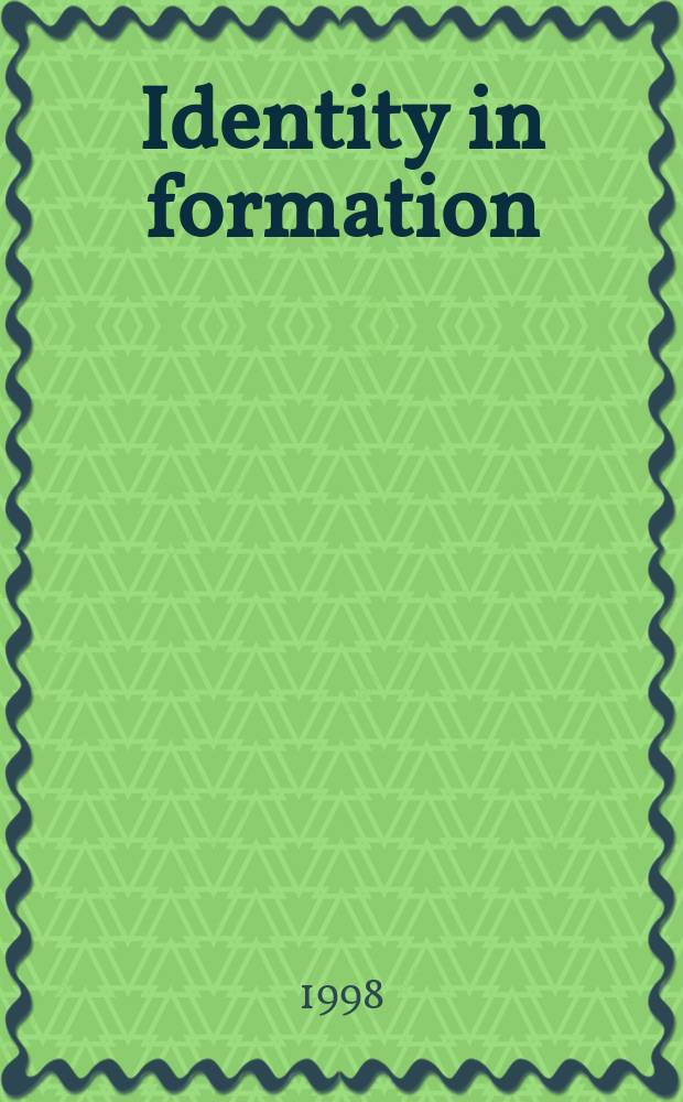 Identity in formation : the Russian-speaking populations in the near abroad = Идентичность в формировании