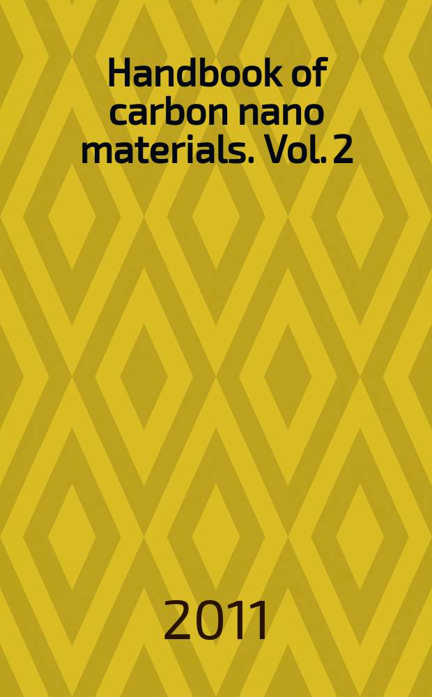 Handbook of carbon nano materials. Vol. 2 : Electron transfer and applications