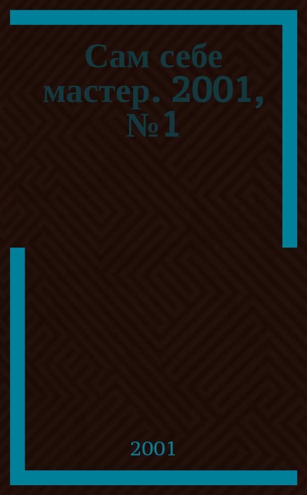 Сам себе мастер. 2001, №1(31)