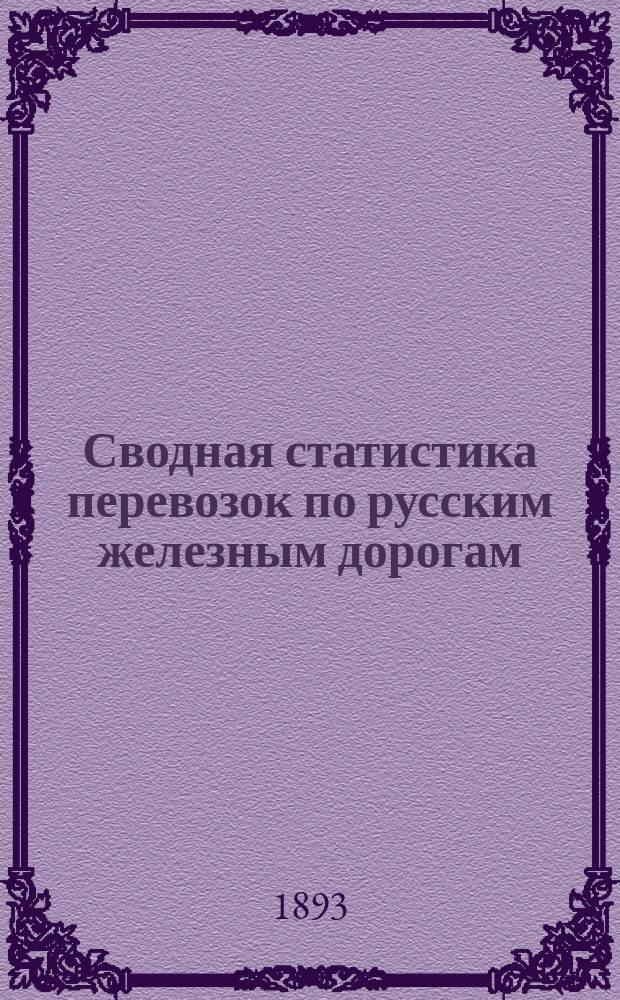 Сводная статистика перевозок по русским железным дорогам : Изд. деп. ж.-д. дел М-ва финансов. 1892, Вып.9 : Орехи, миндаль и фисташки. (Группа 5-я ...)