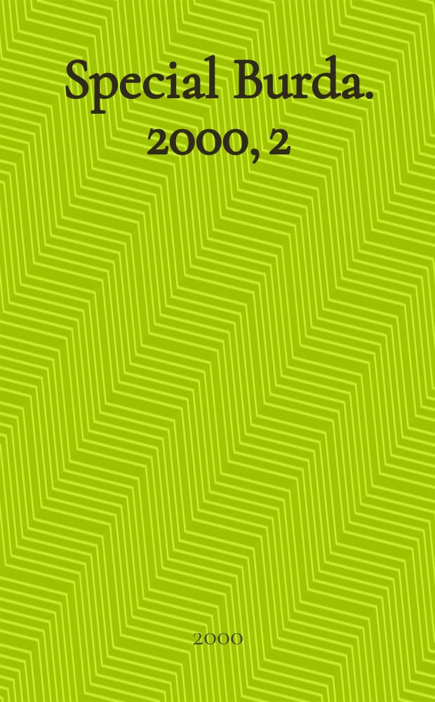Special Burda. 2000, 2