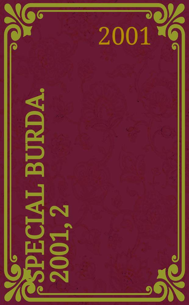 Special Burda. 2001, 2