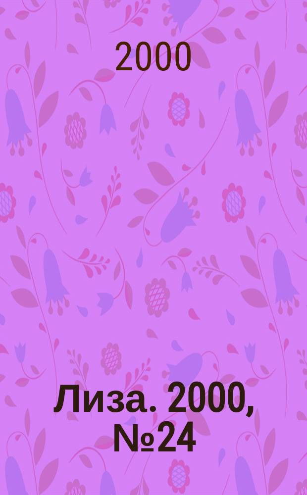 Лиза. 2000, №24