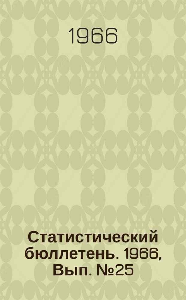 Статистический бюллетень. 1966, Вып.№25(599) : Итоги хозяйственно-финансовой деятельности колхозов (сельхозартелей) Литовской ССР за 1965 год