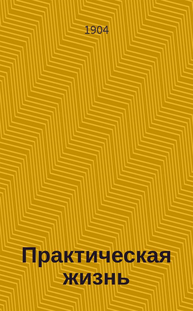 Практическая жизнь : Журн. Ф.В. Езерского с прил. учебников, руководств, пособий и сочинений по счетоводству. 1904, Полугодие2, №6