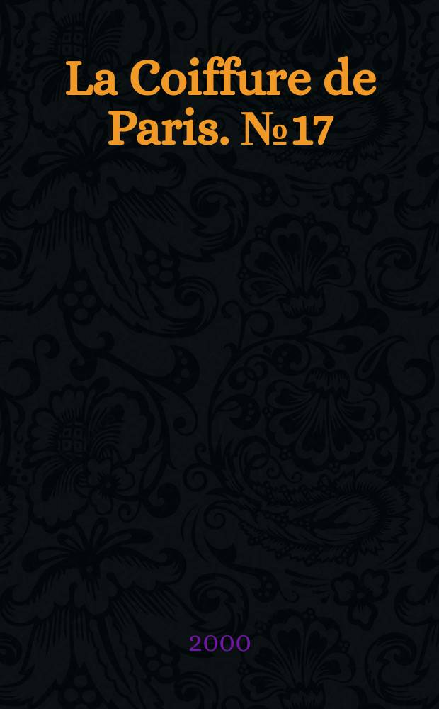 La Coiffure de Paris. № 17