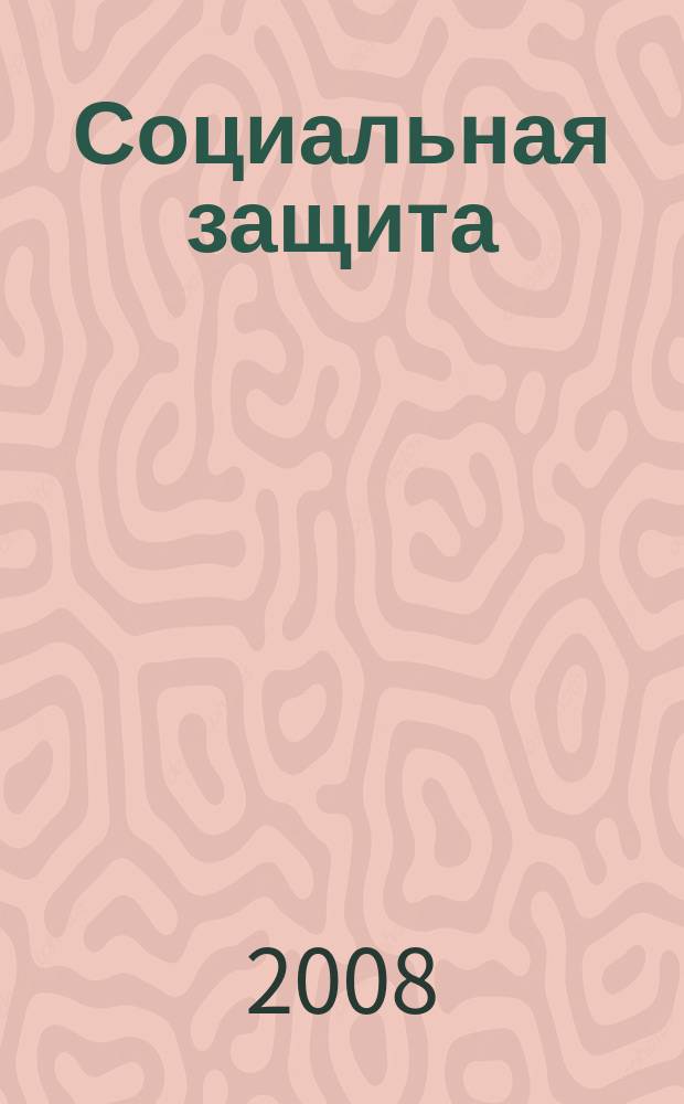 Социальная защита : Массовый ежемес. обществ.-полит. журн. 2008, № 9 (197)