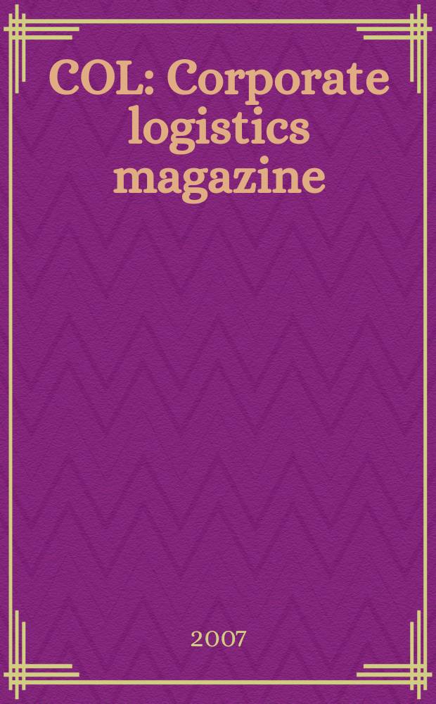 COL : Corporate logistics magazine