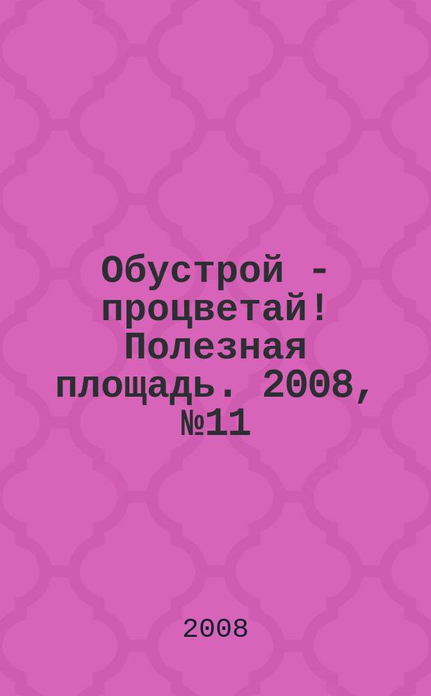 Обустрой - процветай! Полезная площадь. 2008, № 11