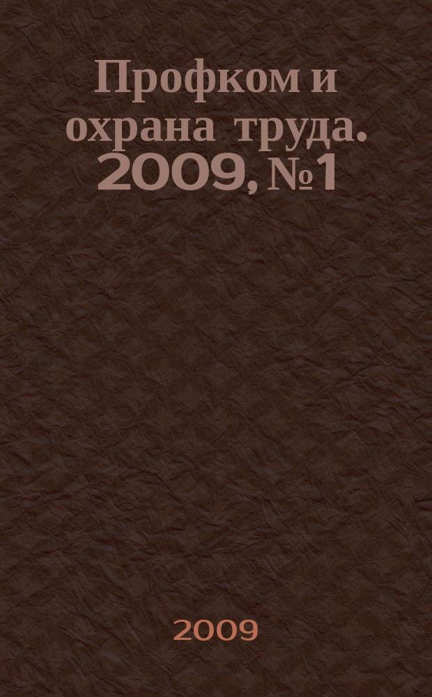 Профком и охрана труда. 2009, № 1 : Автострахование: ОСАГО и КАСКО