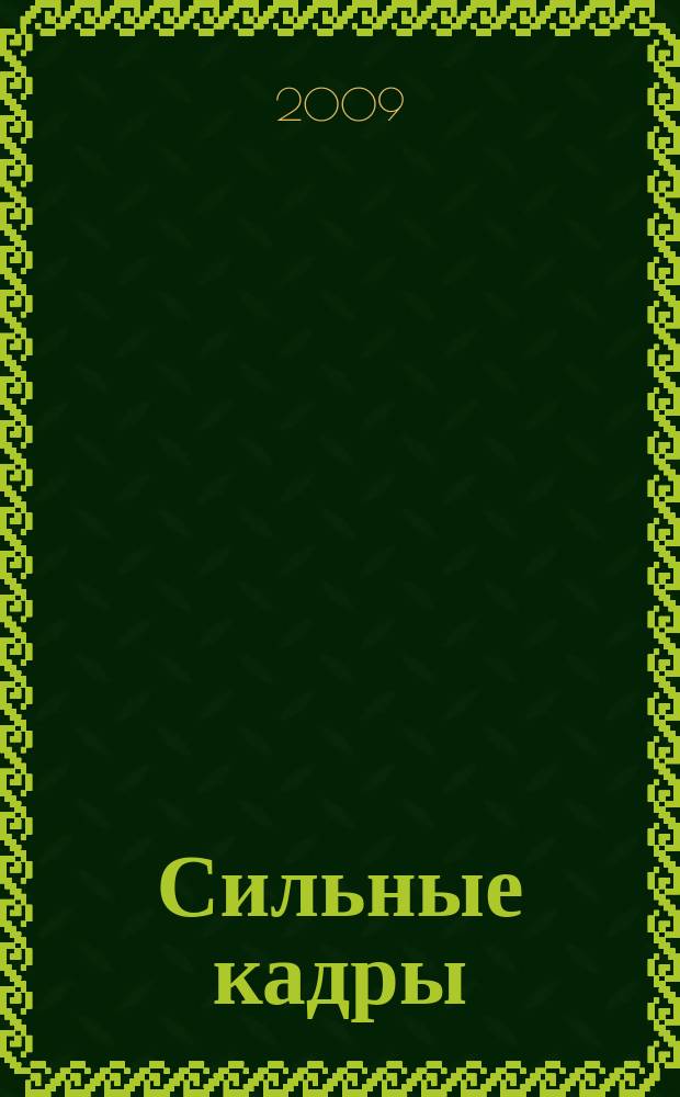 Сильные кадры : журнал для деловых, активных и целеустремленных. 2009, № 7 (23)