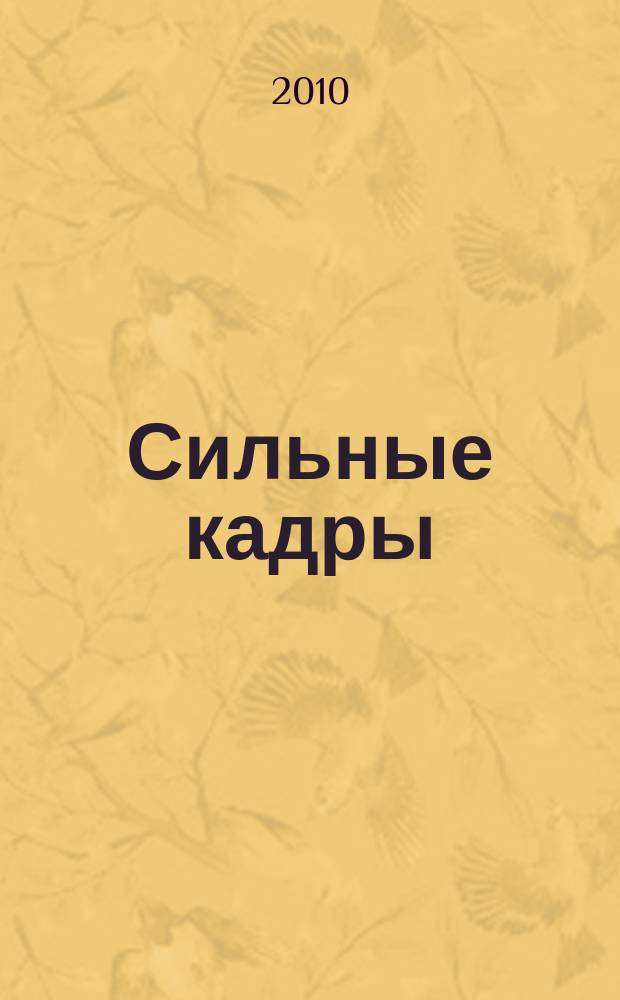 Сильные кадры : журнал для деловых, активных и целеустремленных. 2010, № 3 (29)
