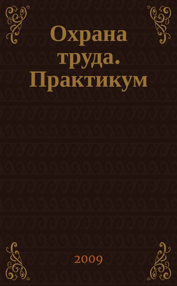 Охрана труда. Практикум : Анализ. несчаст. случаев на пр-ве Лекторий по прогр. обучения Прил. к журн. "Охрана труда и социальное страхование". 2009, № 10