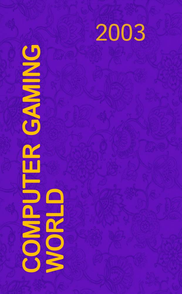 Computer gaming world : Russ. ed. Журн. № 1 о компьютер. играх. 2003, № 9 (16)