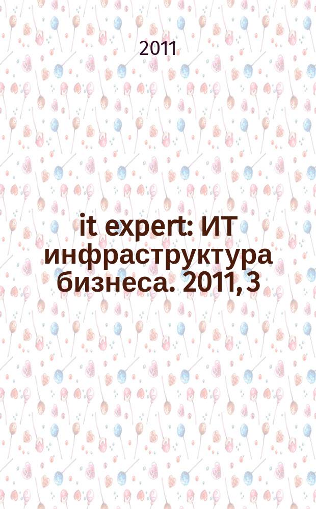 it expert : ИТ инфраструктура бизнеса. 2011, 3 (190)