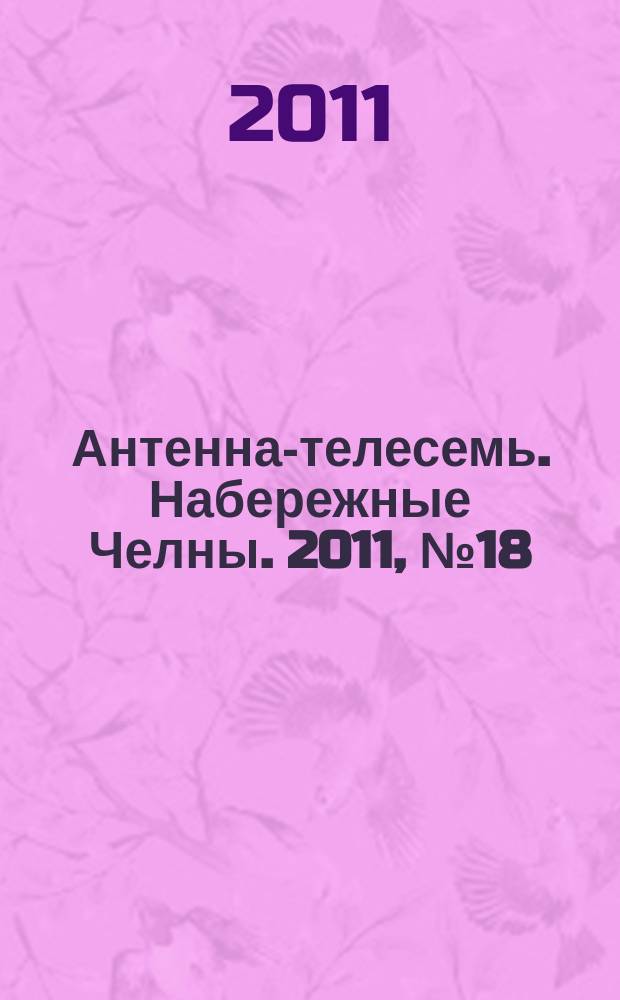 Антенна-телесемь. Набережные Челны. 2011, № 18 (210)