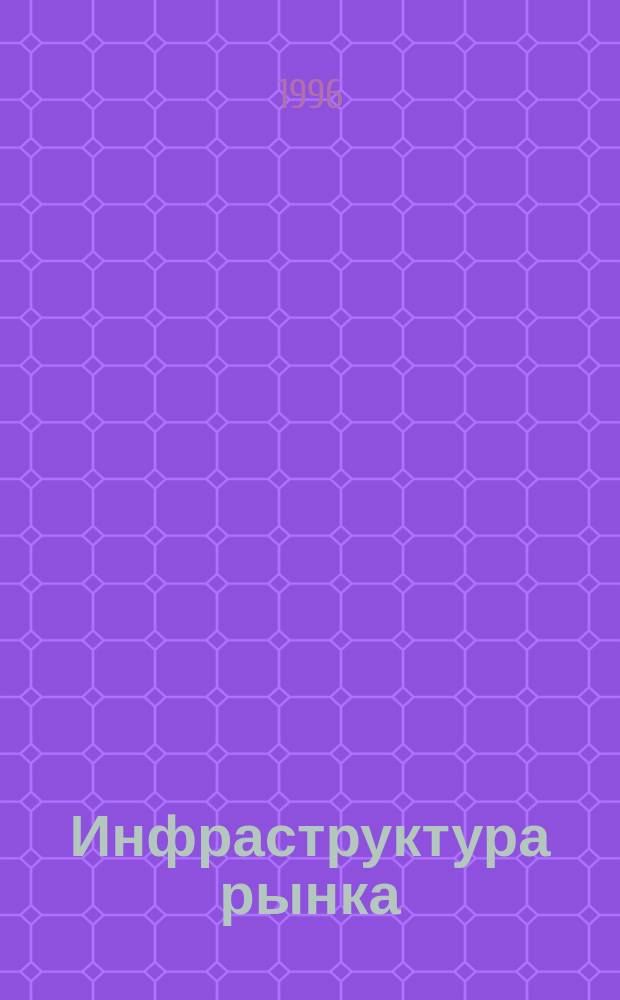 Инфраструктура рынка: проблемы и перспективы : Учен. зап