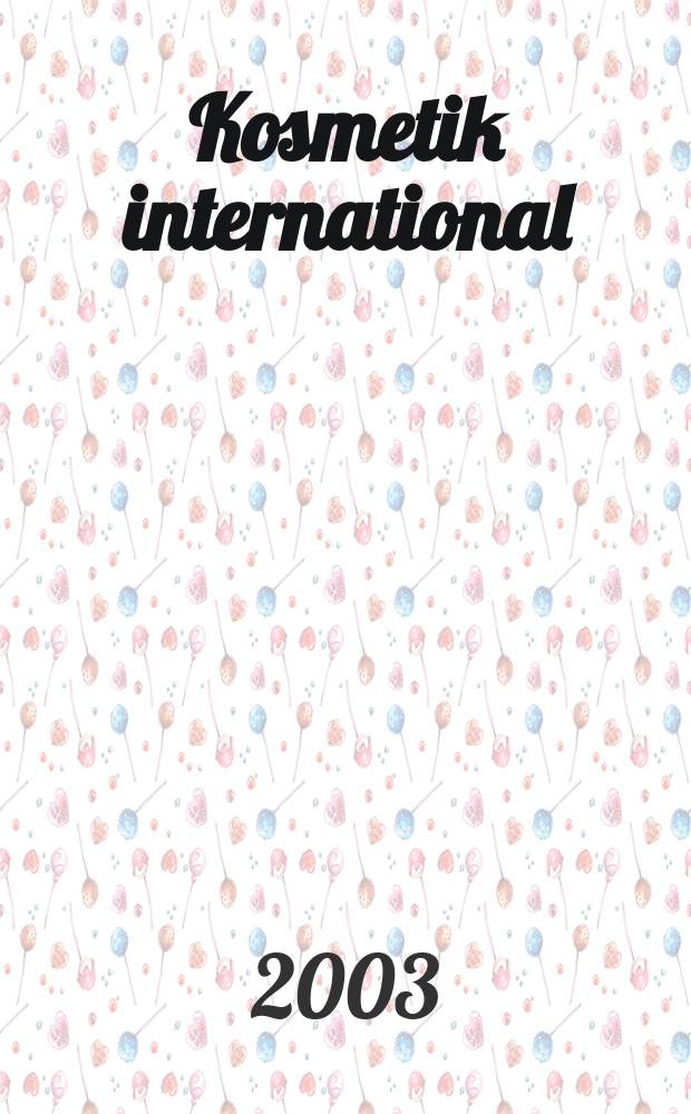 Kosmetik international : Ki Magazin. 2003, № 2