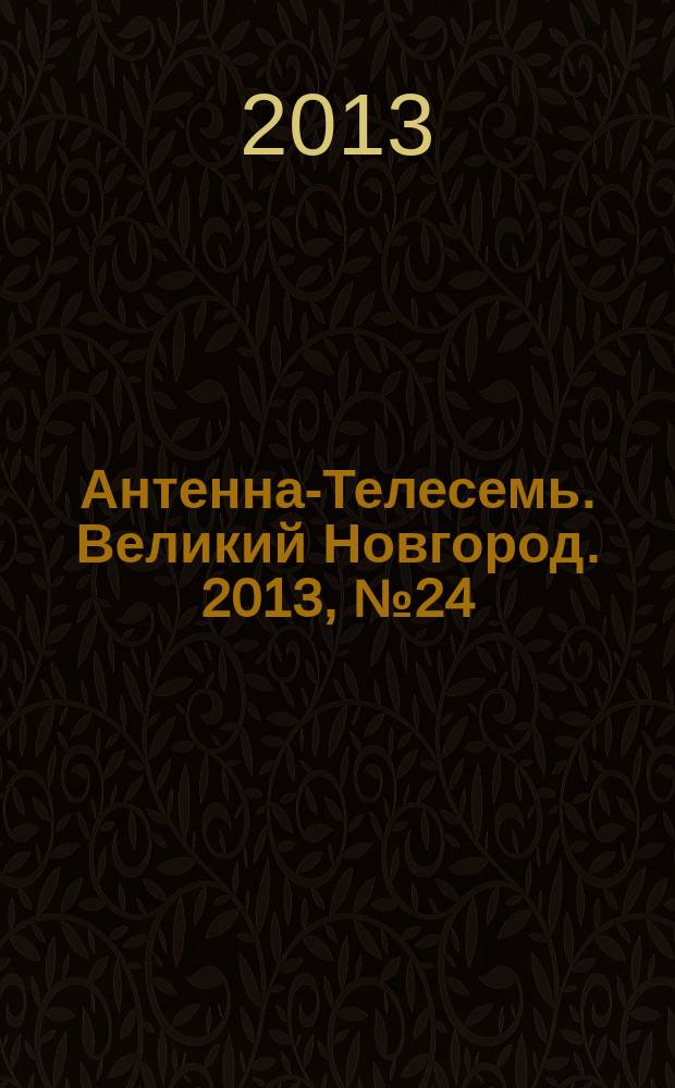 Антенна-Телесемь. Великий Новгород. 2013, № 24 (321)