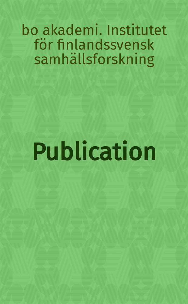Publication