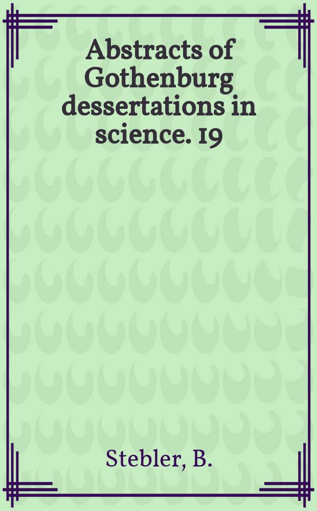 Abstracts of Gothenburg dessertations in science. 19 : Chromium studies near the anticerromagnetic to paramagnetic transition