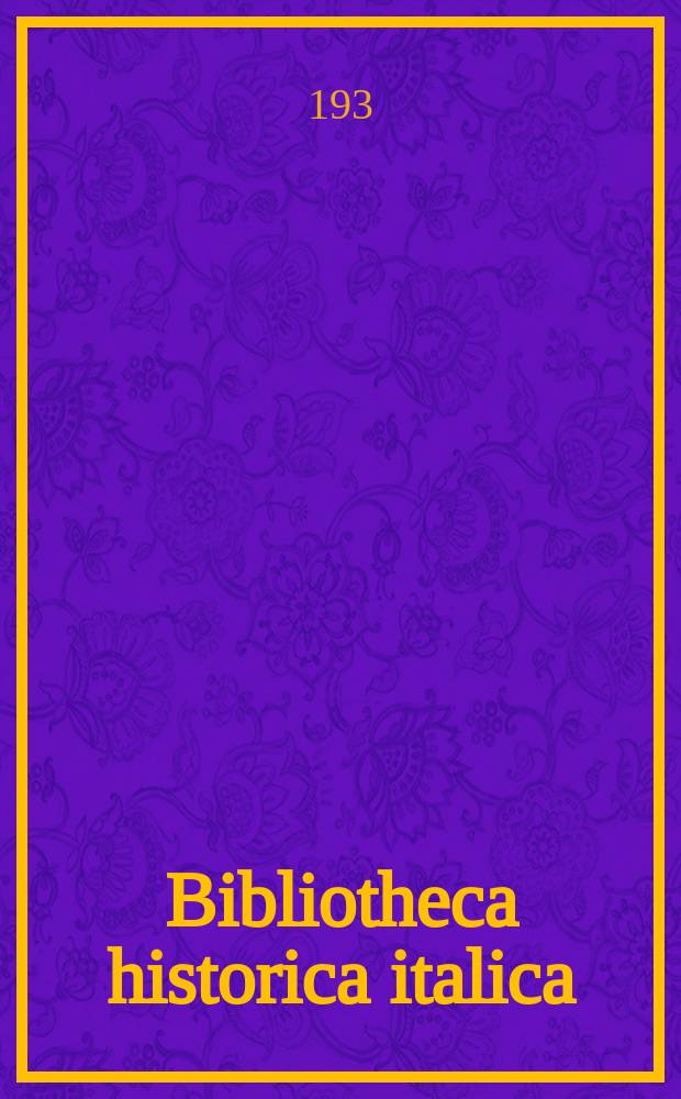 Bibliotheca historica italica : Ed. societas aperiendis fontibus rerum Langobardicarum medii ac recentioris. Vol.4 : Gli atti privati milanesi e comaschi del sec. XI