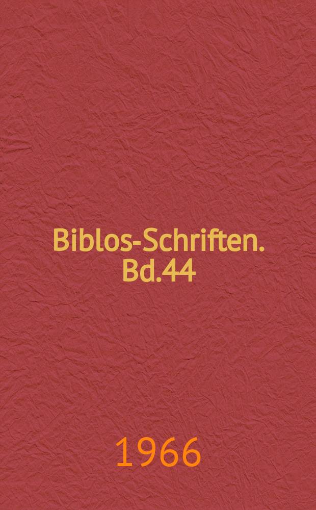Biblos-Schriften. Bd.44 : Die Österreichische Nationalbibliothek in der Neuen Hofburg