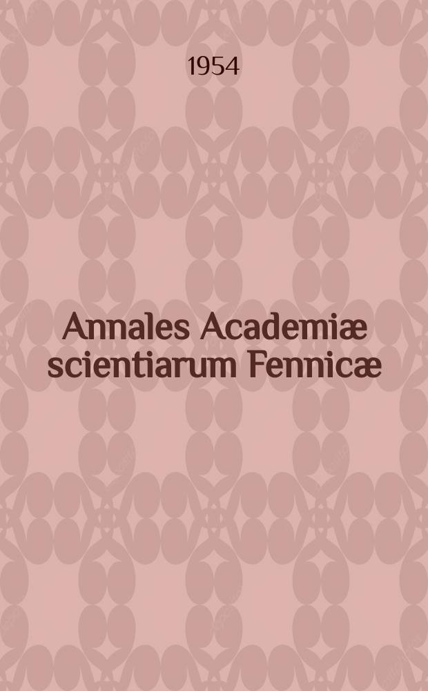 Annales Academiæ scientiarum Fennicæ : On the conformal mapping of symmetric schlicht domains