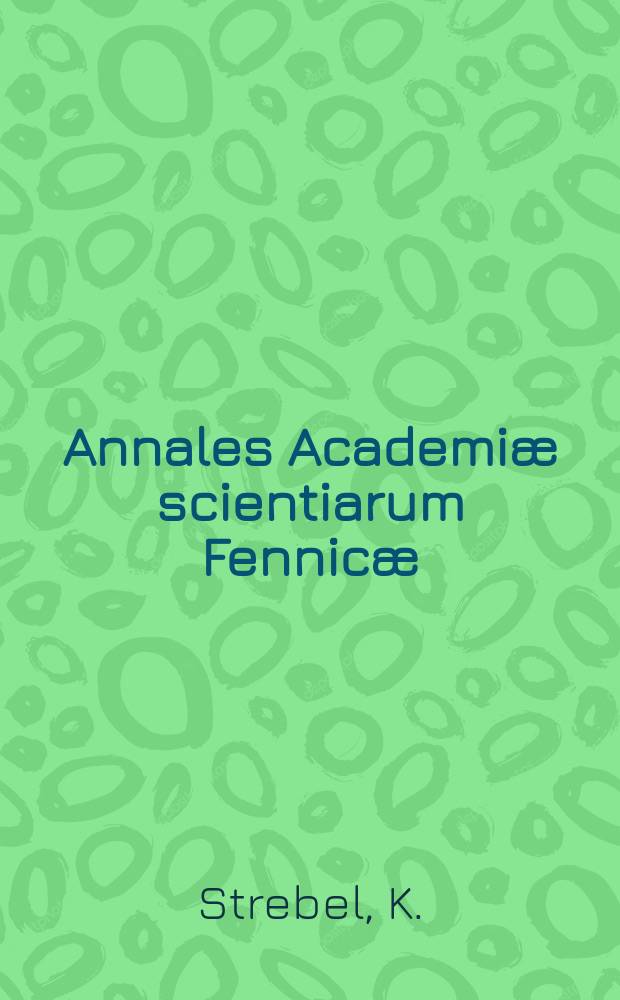 Annales Academi&aelig; scientiarum Fennic&aelig; : Eine Absch&auml;tzung der L&auml;nge gewisser Kurven bei quasikonformer Abbildung