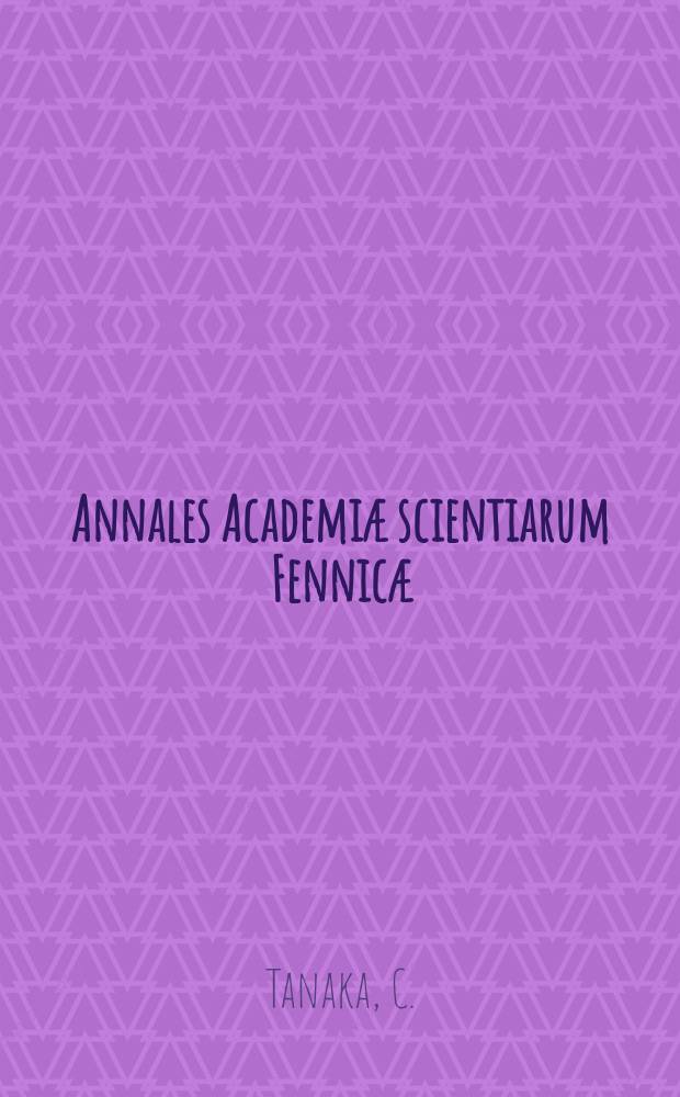 Annales Academiæ scientiarum Fennicæ : On functions of class U