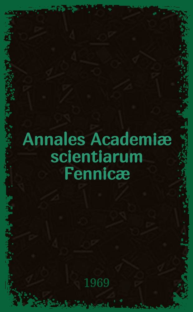 Annales Academiæ scientiarum Fennicæ : Ein überquadratisch Konvergenter iterativer Algorithmus