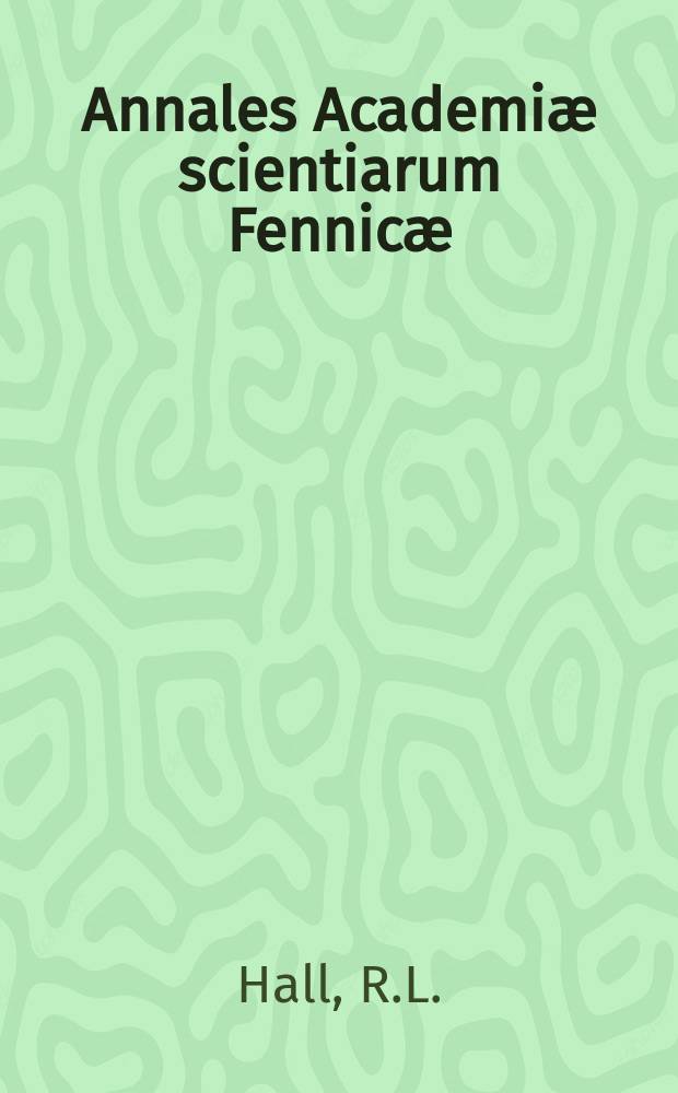 Annales Academiæ scientiarum Fennicæ : Line sets and asymptotic behavior of functions...