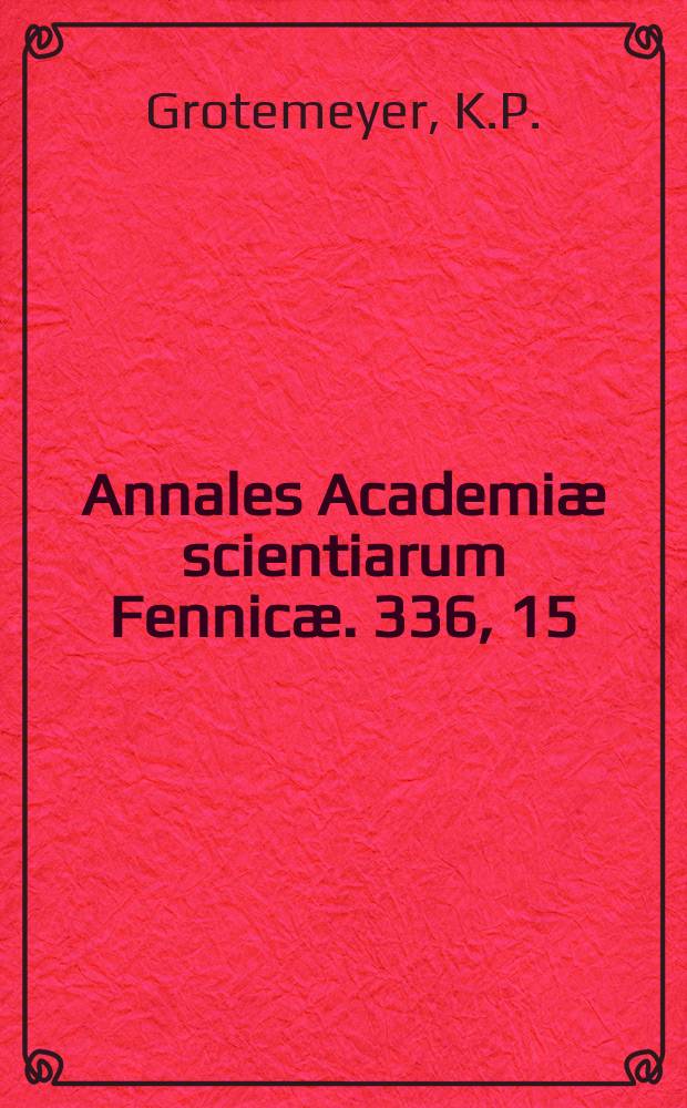 Annales Academiæ scientiarum Fennicæ. 336, 15 : Über das Normalenbündel differenzierbarer Mannigfaltigkeiten