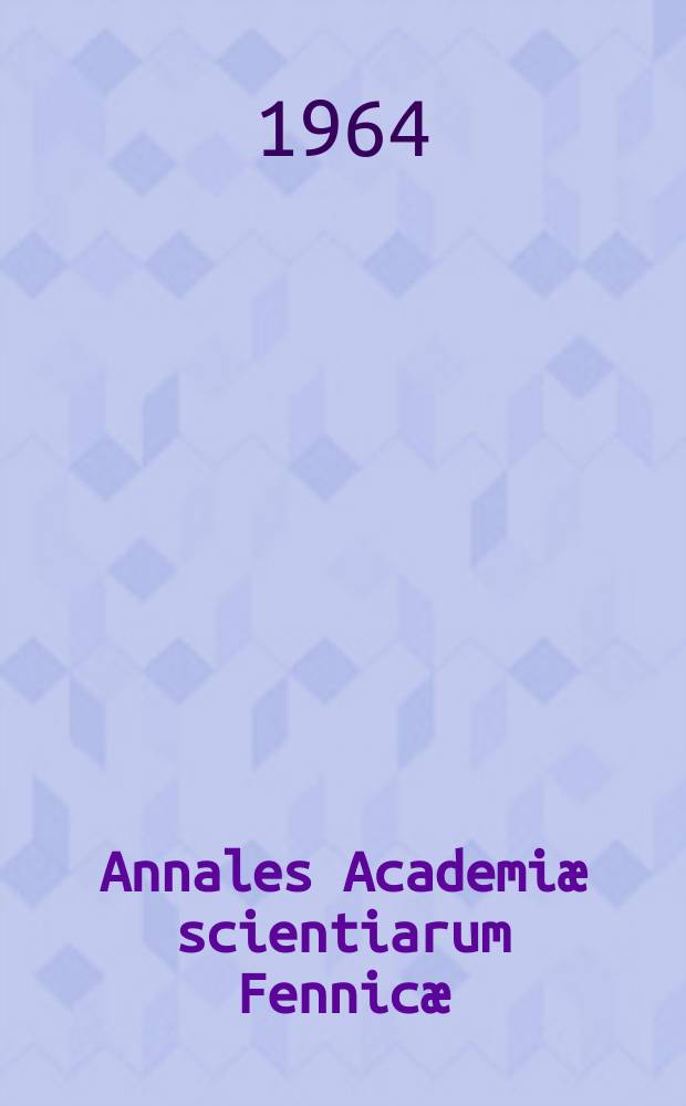 Annales Academiæ scientiarum Fennicæ : Fundamental polygons of Fuchsian and Fuchsoid groups