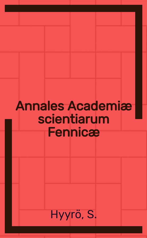 Annales Academiæ scientiarum Fennicæ : Über die Gleichung axn-byn=z und das Catalansche Problem