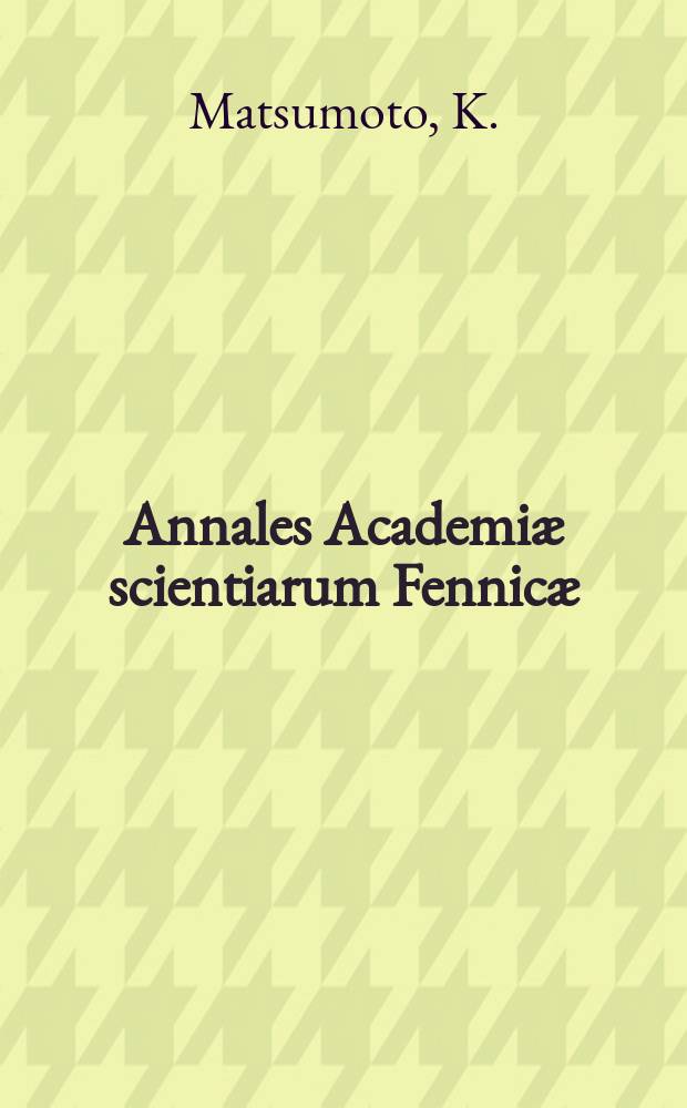 Annales Academiæ scientiarum Fennicæ : Some remarks on Picard sets