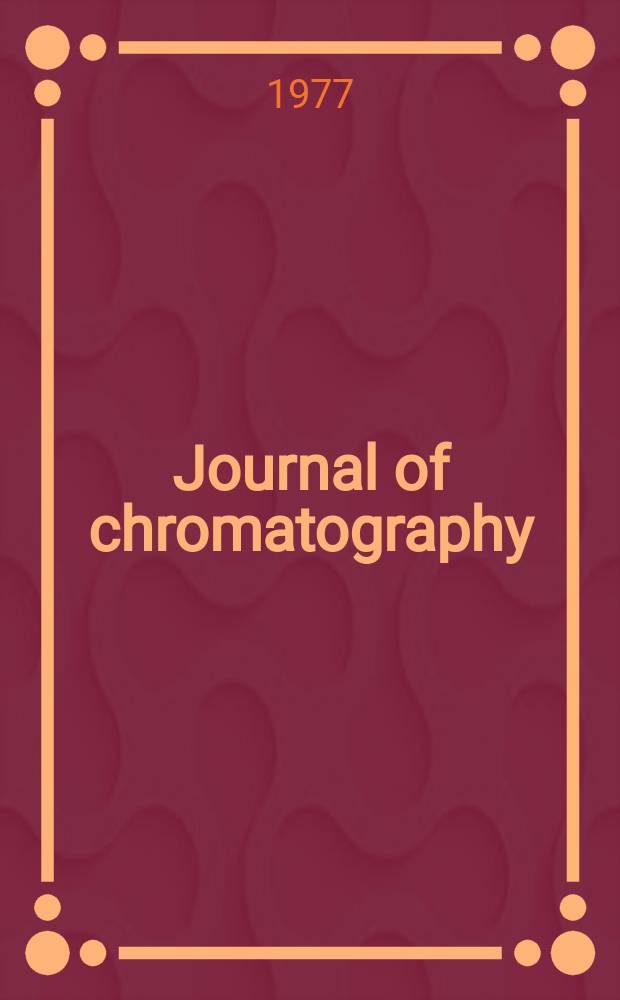 Journal of chromatography : Intern. journal on chromatography, electrophoresis and related methods. Biomedical applications