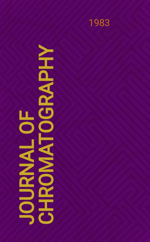 Journal of chromatography : Intern. journal on chromatography, electrophoresis and related methods. Vol.276 №1