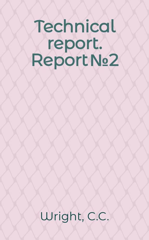 Technical report. Report №2 : Progress report on coal hydrogenation