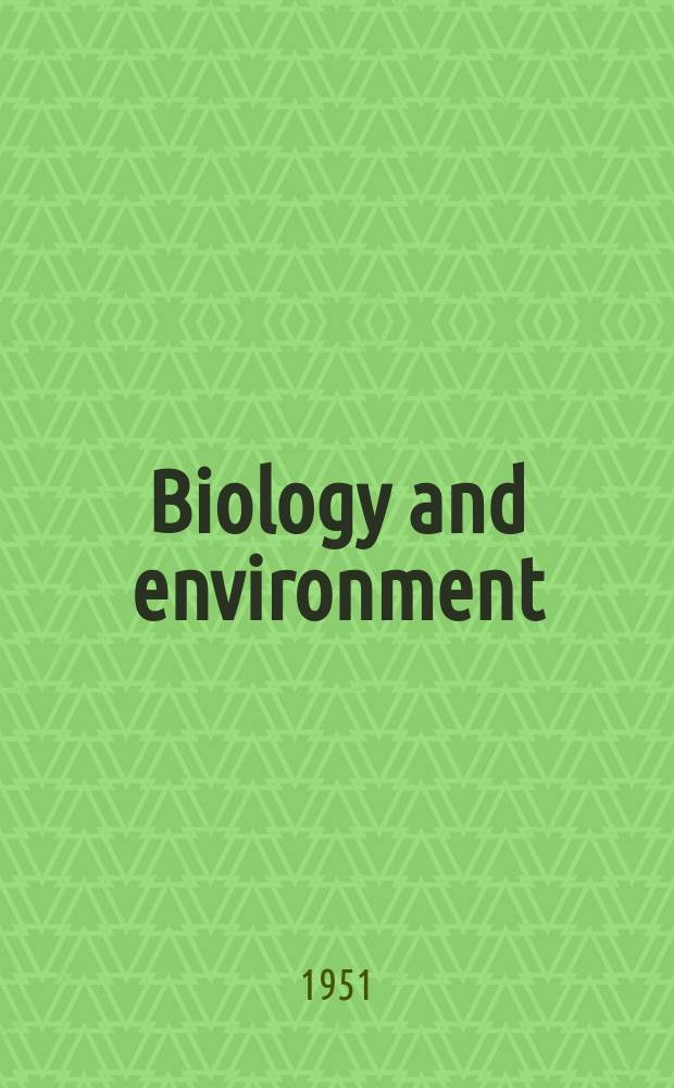 Biology and environment : Proc. of the Roy. Ir. acad. Vol.54, №6 : An algal survey of Lough Foyle North Ireland