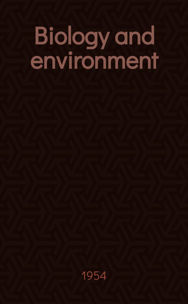 Biology and environment : Proc. of the Roy. Ir. acad. Vol.57, №1 : The distribution of certain intertidal animals around the Irish coast
