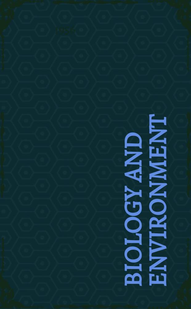 Biology and environment : Proc. of the Roy. Ir. acad. Vol.57, №13 : Productorthis in Ireland