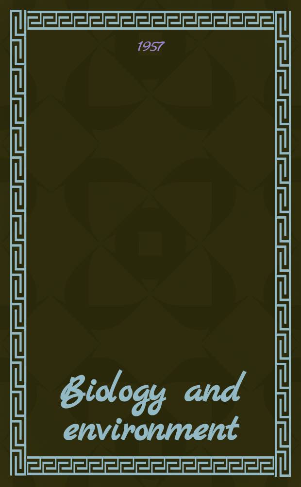 Biology and environment : Proc. of the Roy. Ir. acad. Vol.58, №10 : The variations of terminal voltage and electrode potentials with current density during chloride electrolysis